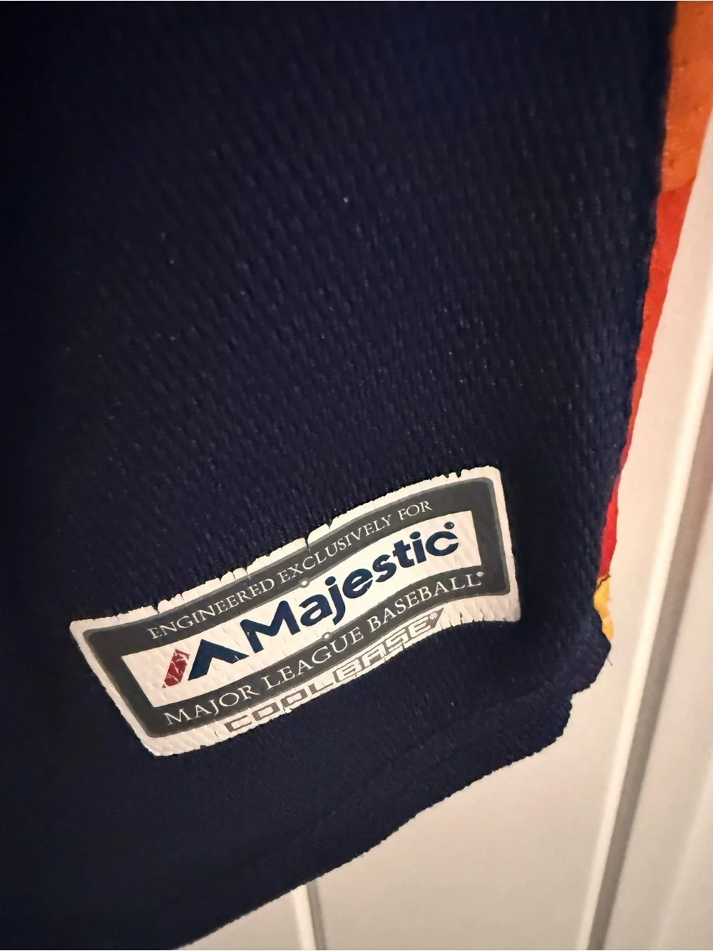 Majestic Astros Cool Base Baseball Jersey – Kids 4T